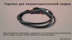 Горелки для полуавтоматической сварки  - MIG