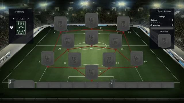 FIFA 15 / TOP 5 Формации / TOP 5 Formations // Ultimate Team / Head to Head смотреть онлайн