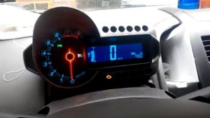 Авео Т300, Кнопка птф авео с подсветкой приборки