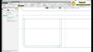Работа в КОМПАС 3D, построение выкройки.