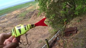 Силиконовый хвост для приманки