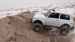 Niva tuning   (Нива с бортовыми редукторами )