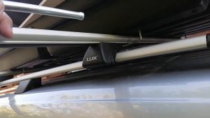 Отзыв владельца LUX Классик Аэро 52 - багажник на рейлинги 1,4м