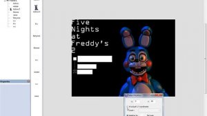 как сделать пародию фнаф №1 меню