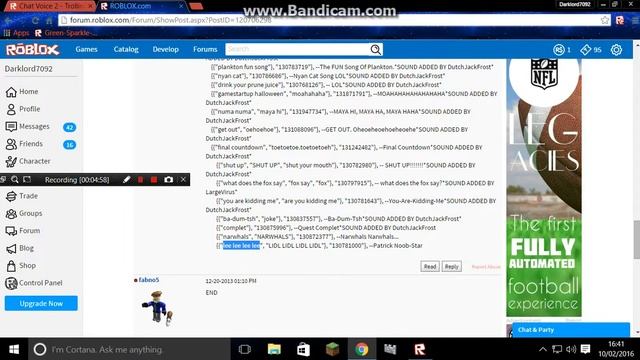 ROBLOX- Mad Studio Chat Voice Troll Place 2 смотреть онлайн