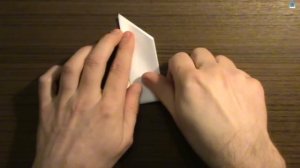 Летящая птица из бумаги оригами Bird Paper origami