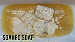 РАЗМОКШЕЕ МЫЛО/MUSHY SOAP ? РАЗМОКШЕЕ ХОЗЯЙСТВЕННОЕ МЫЛО И ГУСТАЯ ПЕНА ?