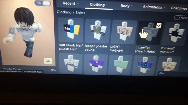 How to make L from death note in roblox смотреть онлайн