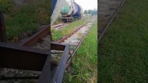 Осаживание вагонов.