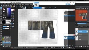 realistic jeans roblox clothing speed design // medibang