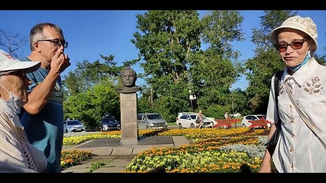 Бульвар Гагарина и его памятники на "Прогулках по старому Иркутску"