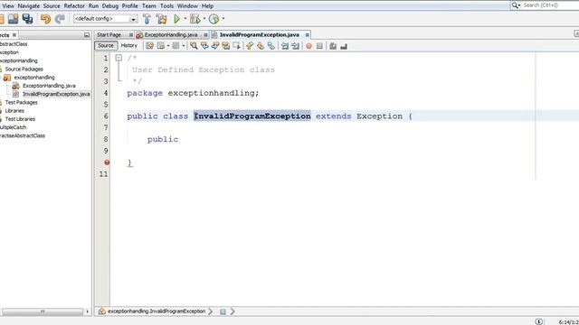 User Defined Exception (Custom Exception) || CODE & URDU Explanation