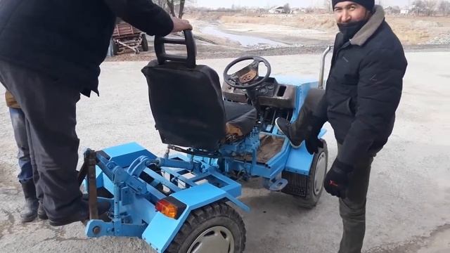 Мини трактор ручной