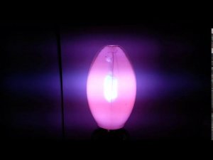 Дуговая ртутная лампа ДРЛ 250 от МЭЛЗ. Первое включение и прогрев.