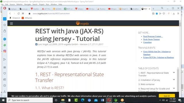 #javafullstack Developer regular session class-20 |07-July-2020  | Invitech IT - 7207336490