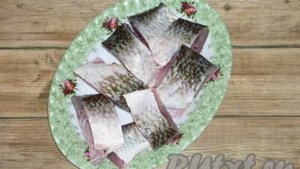 Жареные караси в соевом соусе