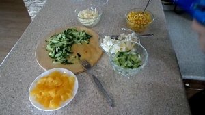САЛАТ-КОКТЕЙЛЬ! Свежий, сочный салат с апельсинами, простой и очень вкусный рецепт!