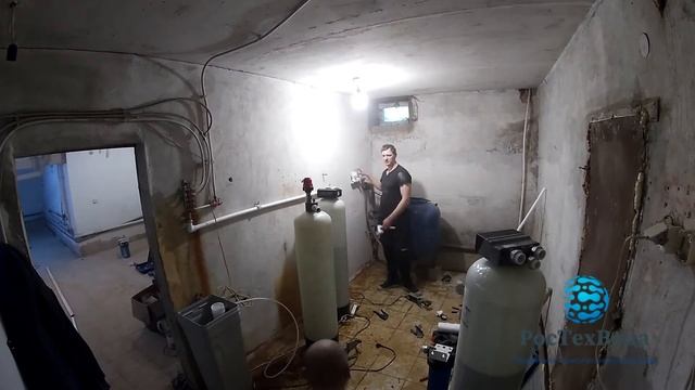 Монтаж системы водоочистки в частном доме | МатвеевAV смотреть онлайн