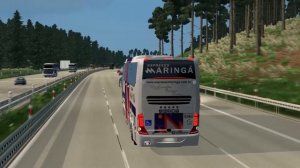 Euro Truck Simulator 2 Bus trip to Klagenfurt with Marcopolo Paradiso G7 1800 DD 8x2