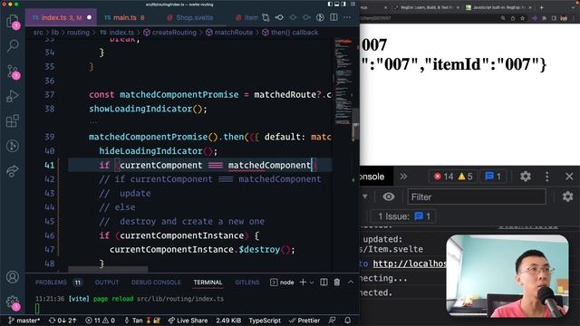 Updating route props by reusing component instance [9/21] смотреть онлайн