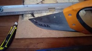 Самоделка, нож из старой ножовки