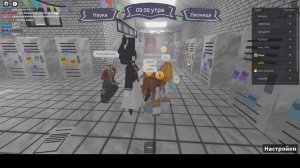 РОБЛОКС  попробовала завершить все уроки на пятерку в бумажной школе