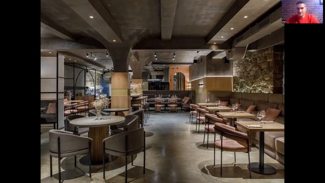 Освещение гастропространства «Gusto» в г. Владивосток