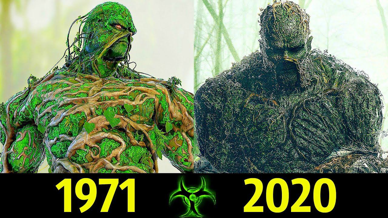 Болотная Тварь - Эволюция (1971 - 2020) ! Все Появления Алека Холланда !