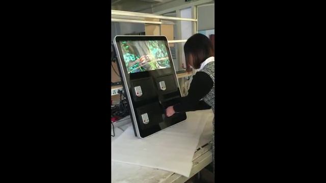 Зарядная станция с дисплеем и замками по пин-коду смотреть онлайн