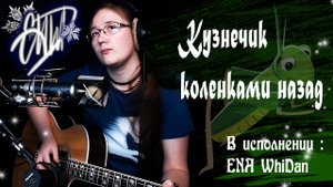 Кузнечик коленками назад (в исполнении ENA WhiDan) #песниподгитару #народныепесни #кузнечик