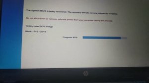 hp 250 g3, не запускается. восстановление Биос, recovery bios