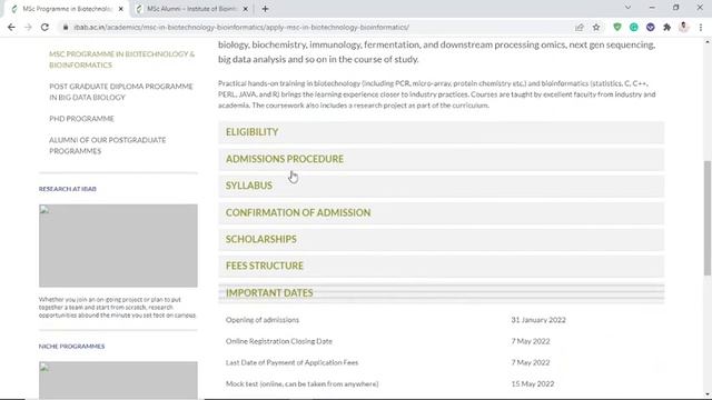 Institute of Bioinformatics and Applied Biotechnology M.Sc. Entrance Exam || ATM Academy 2.0 || IBA смотреть онлайн