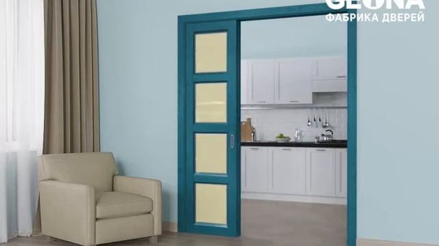 Система дверная раздвижная телескопическая Геона смотреть онлайн