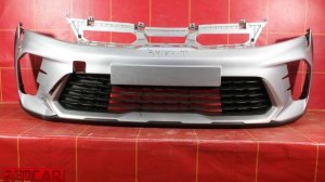 Бампер передний на Киа Рио 4 X Line