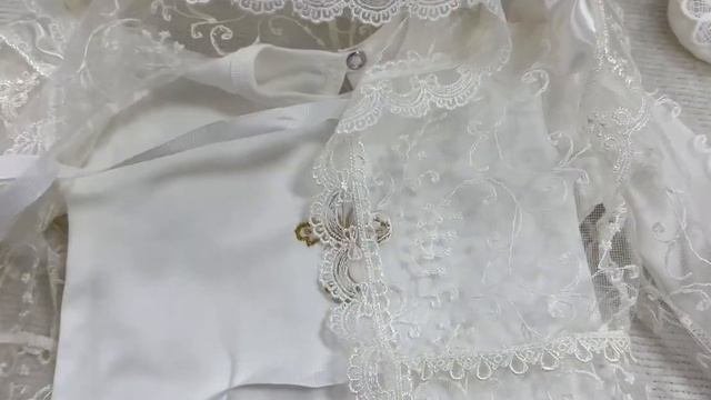 Одежда для крещения девочки