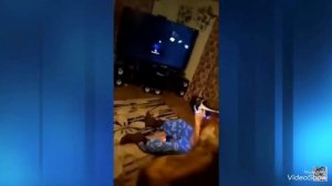 Реакция на виртуальную реальность! 3D очки! Прикол ...