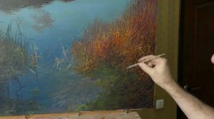 Клапоух Юрий. Урок для начинающих. "Акриловый подмалевок". Часть 4.