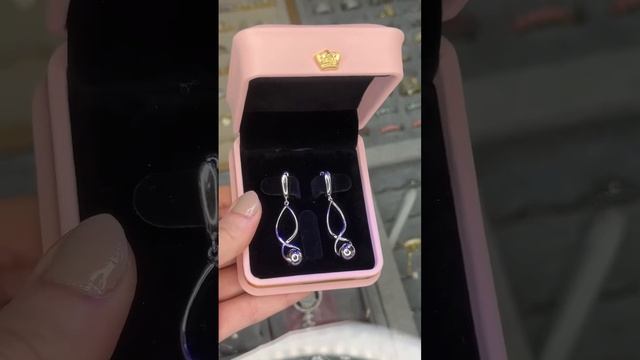 СЕРЬГИ ИЗ СЕРЕБРА 925 ПРОБЫ смотреть онлайн