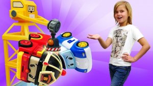 Робокар ПОЛИ и его друзья в порту! Новые приключения игрушек для мальчиков. Веселые видео игры.