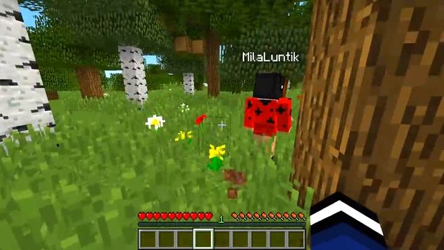 Я ВЛЮБИЛСЯ В МИЛУ ИЗ ЛУНТИКА! У НАС ЛЮБОВЬ! В МАЙНКРАФТ смотреть онлайн