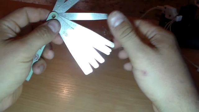 Инструмент для измерения толщины - набор щупов смотреть онлайн