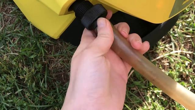 Доработка подключения шланга забора воды в автомойке высокого давления смотреть онлайн