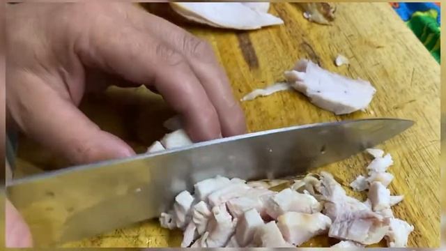 Карбонара с копчёной курочкой. Домашнее копчение.