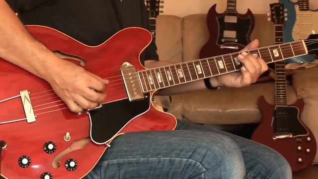1968 Gibson ES-330 cherry Part1 смотреть онлайн