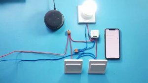 Tuya Wifi Smart Switch Module Supports 2 Way Control, App Remote Control DIY Light Breaker