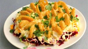 САЛАТ, КОТОРЫЙ ЕШЬ И НЕ МОЖЕШЬ ОСТАНОВИТЬСЯ! ОБЪЕДЕНИЕ! Салат со свеклой.