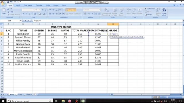 Ms Excel Questions paper | Percentage, Grade , 2D Cluster Column কেনেকৈ উলিওৱা হয় ? #adr #Cpt_test