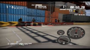 Прохождение NFS Shift 2 , Трасса Tokyo Dockside , Авто Vw Golf GT 1