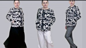 Как сшить повседневную кофту? Реглан и рельефы в одном. Костюм из футера. Продолжение. Часть 3.