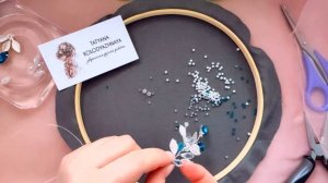 Как сделать гребень для волос из проволоки и бусин своими руками | мастер-класс по плетению